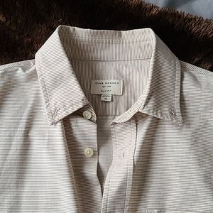 Club Monaco XS slim fit striped shirt